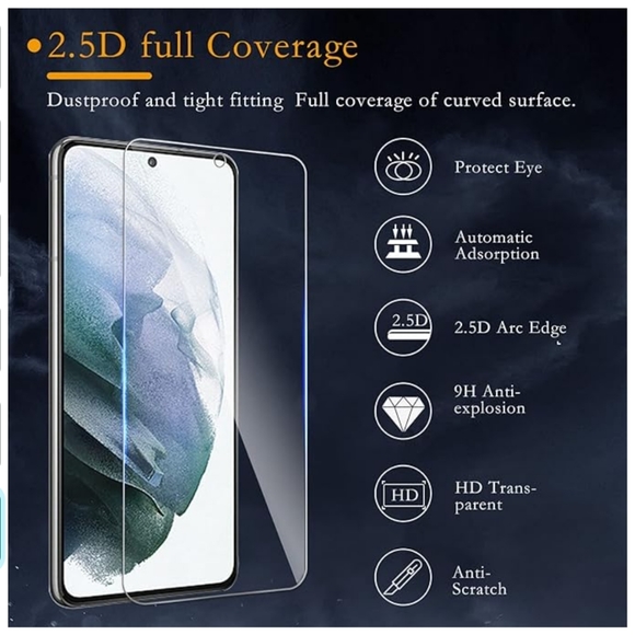 Screen protector for Samsung Galaxy S21 FE (355) - Picture 8 of 9